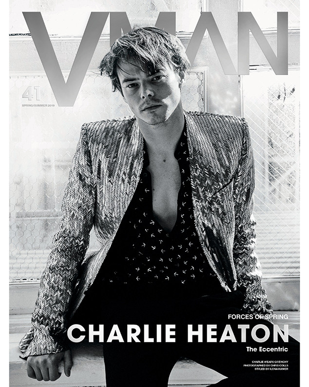Charlie Heaton, V Man Magazine Charlie Heaton, V Man Magazine